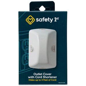SAFETY 1ST NIB Outlet Cover with Cord Shortener for Baby Proofing